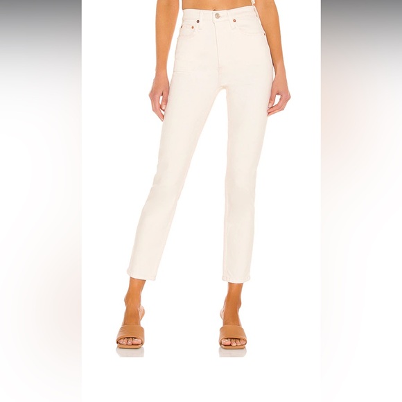 Orginals 90s High Rise Ankle Crop in Vintage White
RE/DONE - Picture 1 of 11